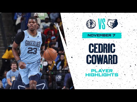 Cedric Coward Highlights vs  Dallas Mavericks