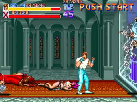 Final Fight Arcade : Final Boss, Cody, Intro and Ending