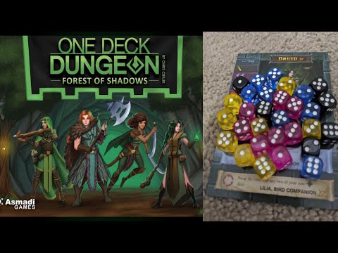 Blue Boards: One Deck Dungeon Forest of Shadows