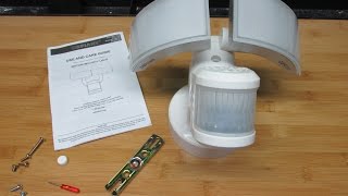 Defiant 180-Degree White Outdoor LED Motion Security Light DFI-5983-WH Review