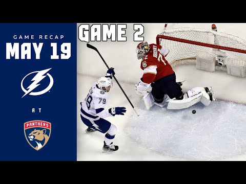 Lightning @ Panthers Game 2 Review 5/19/22 ' BODIES ON THE LINE!