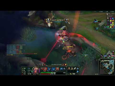 Challenger Tryndamere vs Pantheon Top (8/6/8 KDA | NA Grandmasters | S13 Patch 13.5)