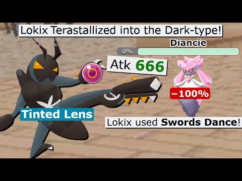 TERA DARK TRAILBLAZE TINTED LENS LOKIX DESTROYS POKEMON SCARLET AND VIOLET PLAYERS!