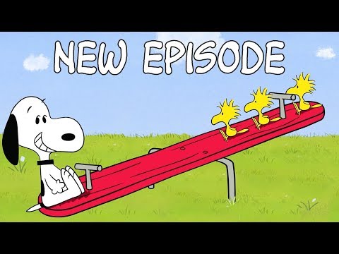 Snoopy and Woodstock | Seesaw | BRAND NEW Peanuts Animation | Videos for Children