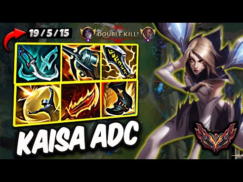 Kaisa vs Lucian ADC ( Doublekill ) Korea Grandmaster 848 LP | Patch 25.21