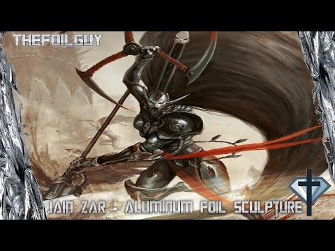 Jain Zar - Aluminum Foil Sculpture