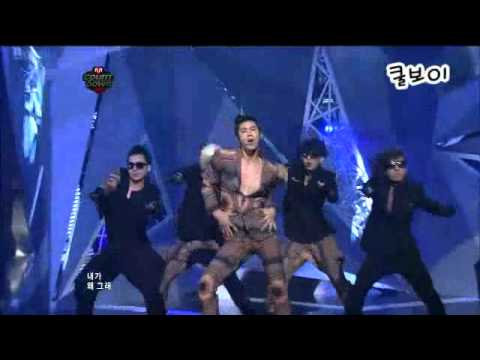 110120 MCountdown TVXQ/DBSK/TOHOSHINKI/HoMin - Keep Your Head Down