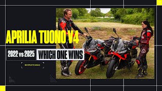 Aprilia Tuono 2022 Vs 2025