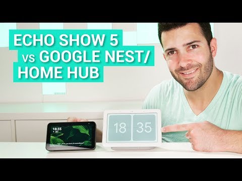 Amazon Echo Show 5 vs. Google Nest Hub - Test und Vergleich der kleinen Smartspeaker mit Display!