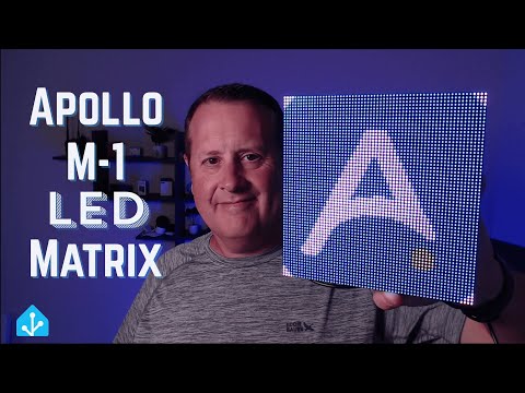 Using the Apollo Automation M-1 LED Matrix Panel with Home Assistant