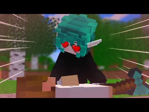 Rita runs after Max in LOVE ❤ |Minecraft Animation Max and Rita | Max and Rita