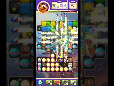 Toon Blast Level 7162 👍 got 3 extra moves through add