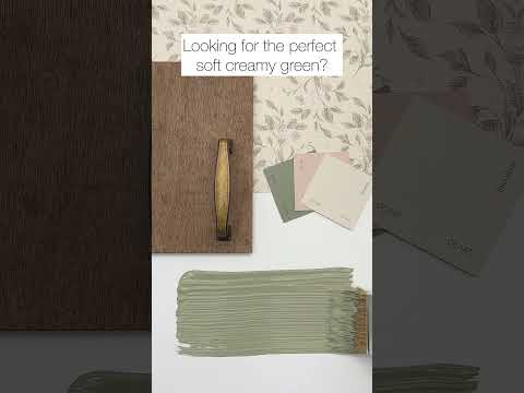 Louisburg Green by Benjamin Moore is a soft deep green paint color with historic charm. #paintcolor