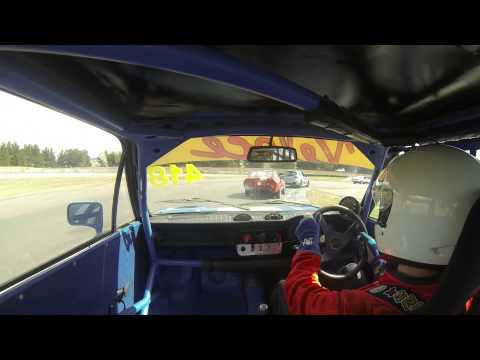 ECC 2014 Race 4 Alfasud 418 Restart