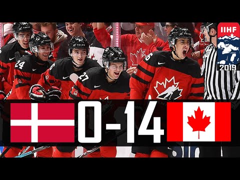 Canada vs Denmark | 2019 WJC Highlights | Dec. 26, 2018