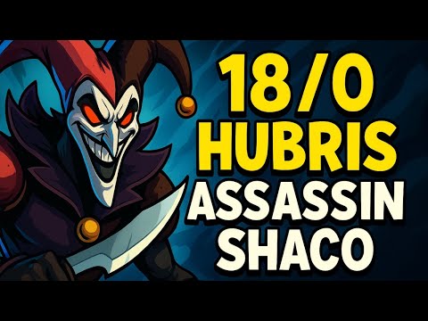 18/0 Hubris Shaco - Smurf Journey to Master #3 [League of Legends] Full Gameplay - Infernal Shaco