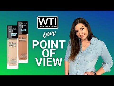 Maybelline Fit Me Matte Foundation - WTI product video review