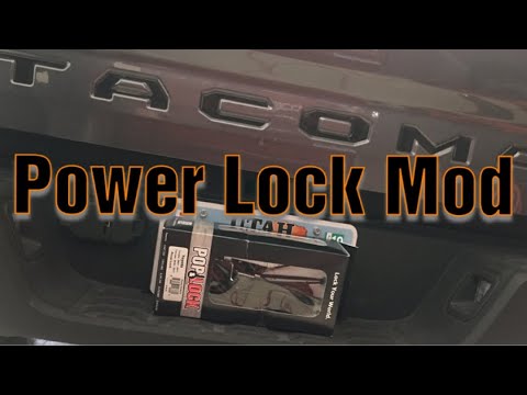 Toyota Tacoma Tailgate Lock Upgrade – POP & Lock Install Guide