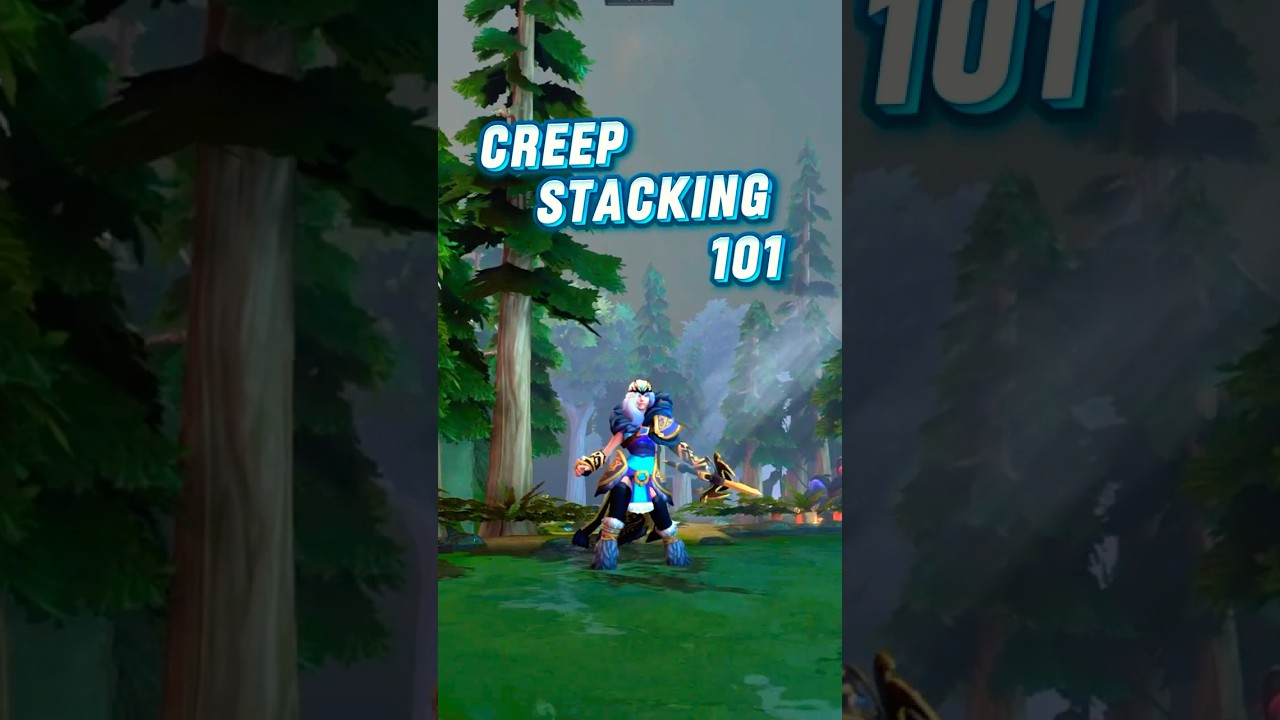 Creep Stacking 101! 🤯 #dota2 #dotashorts #dota2gameplay