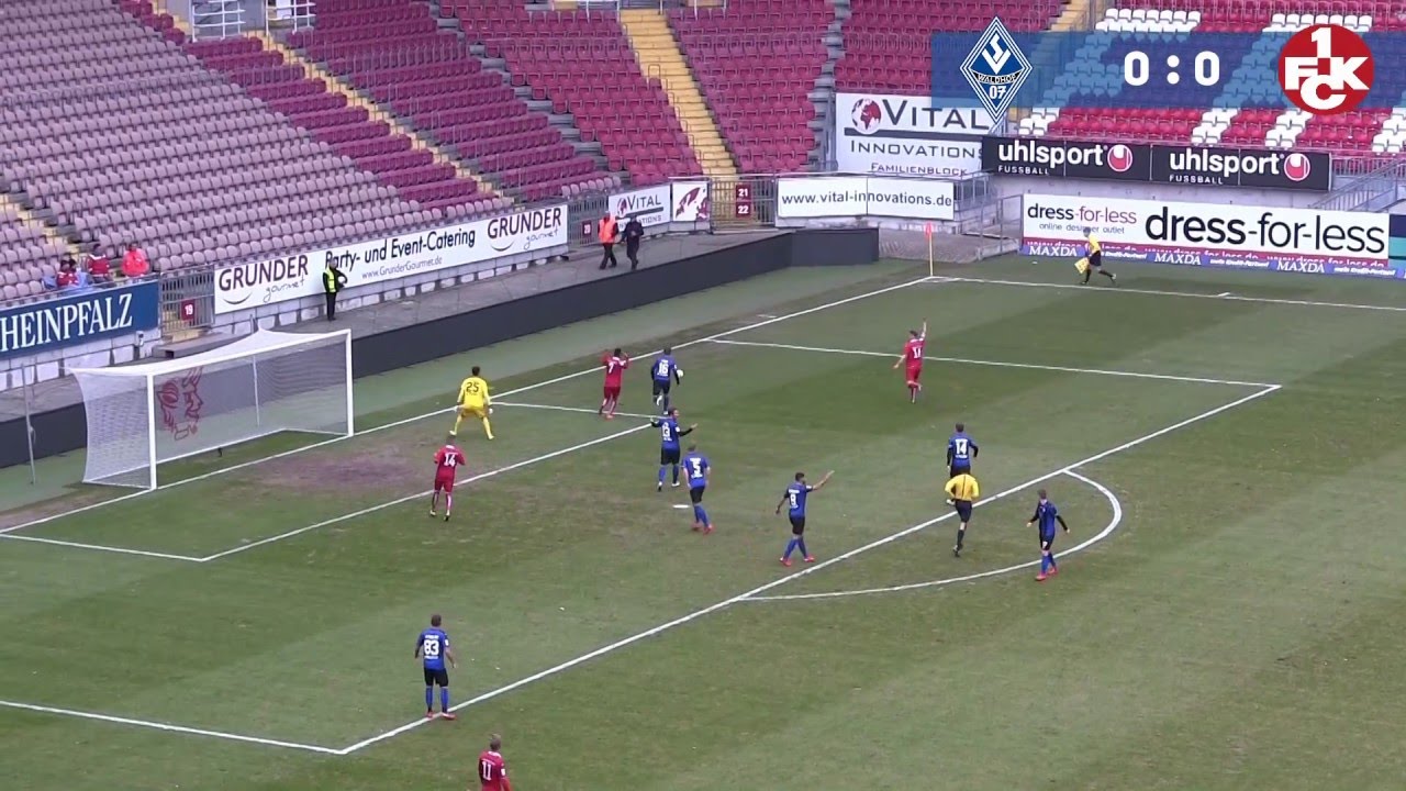 1.FC Kaiserslautern II vs SV Waldhof Mannheim 07 -...