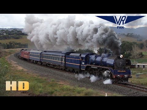 Mainline Steam Trains around Victoria: Australian Trains