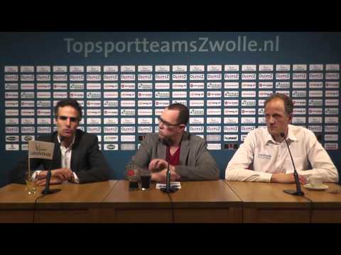 Persconferentie Landstede Volleybal - Draisma Dynamo