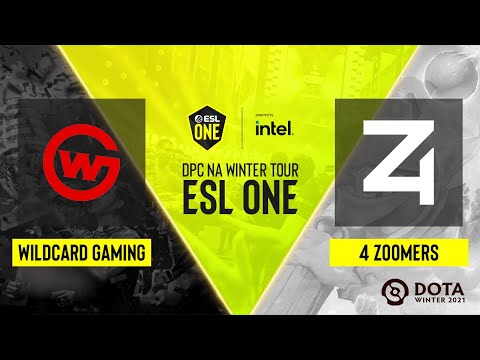Dota2 - 4 Zoomers vs. Wildcard Gaming - Game 2 - DPC NA Winter Tour - ESL One