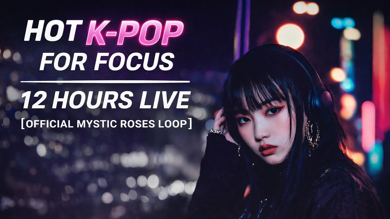 【First Time Here?】12-Hour K-POP Girl Crush Live｜Mystic Roses Starter Set