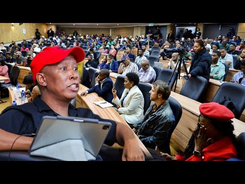 Julius Malema Powerful Engagement with Wits University Scholars.