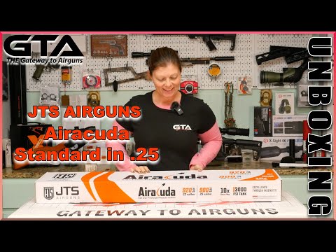 JTS AIRACUDA STANDARD .25 - Gateway to Airguns Unboxing