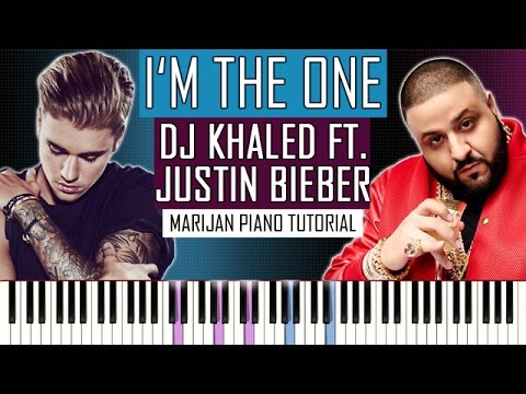How To Play: DJ Khaled ft. Justin Bieber - I'm The One | Piano Tutorial