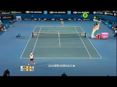 Maria Sharapova VS Justine Henin AO 2008 Highlights