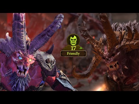 Khorsen Friendly Diplomacy Lines To Scarbrand - Total War Warhammer 3