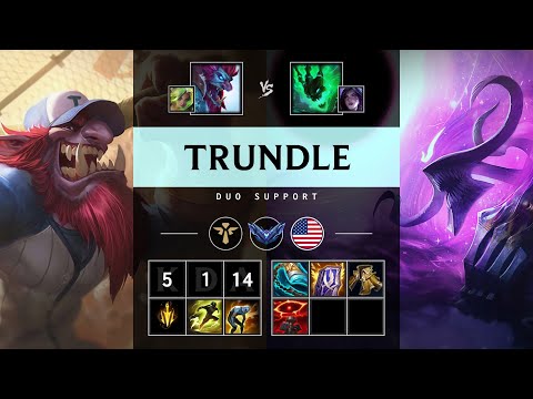 Trundle Support vs Thresh - NA Diamond Patch 25.15