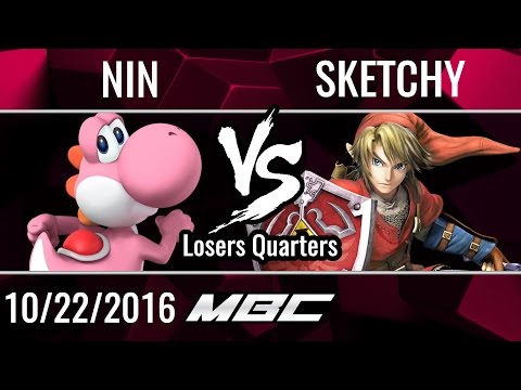 Nin vs Sketchy   Losers Quarters - MBC4 - Smash Bros. Wii U