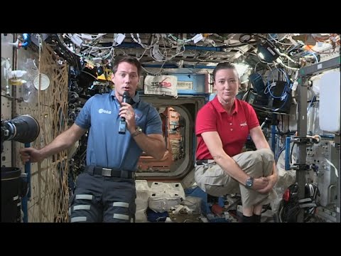 Expedition 65 Inflight Education Event with Chester and Berks County PA - May 25, 2021