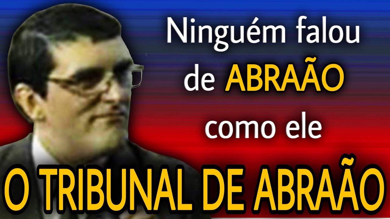 Você nunca ouviu algo tão profundo sobre ABRAÃO, essa é a melhor mensagem que ele pregou Yossef Akiv
