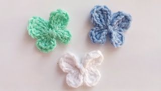 Çok Çok Kolay Yünden Kelebek Yapımı🦋🧶🦋SESLİ ADIM ADIM ANLATIM!Örgü Küç