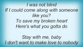 Lita Ford - Stay With Me Baby Lyrics