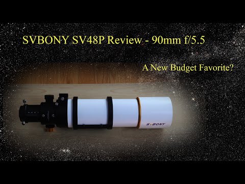 Review of the SVBONY SV48P 90mm f/5.5 Telescope.  Do We Have a New Budget King Refractor?