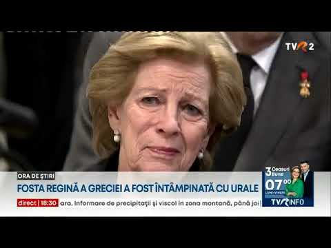 Ultimul rege al Greciei a fost înmormântat fără onoruri militare