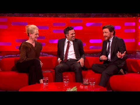 The Graham Norton Show with James McAvoy, Meryl Streep, Mark Ruffalo 09 Jan 2015
