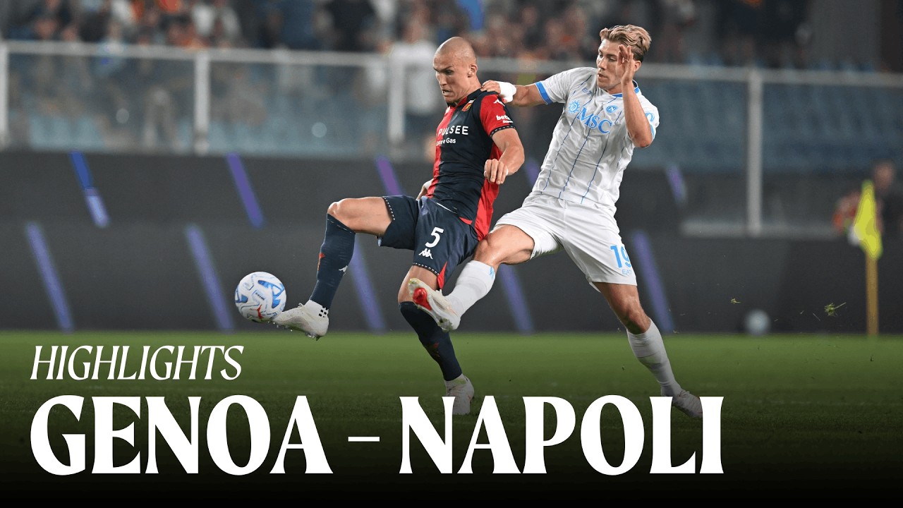 Genoa CFC 0 - 2 SSC Napoli highlights