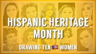 Hispanic Heritage Month | A Compilation of 10 Puerto Rican Women | Latine Heritage