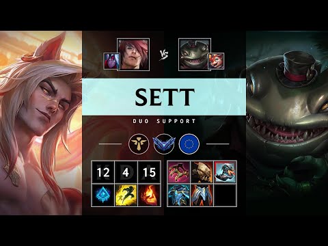 Sett Support vs Tahm Kench: Unstoppable - EUW Diamond Patch 25.S1.1