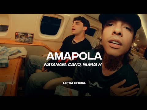 Natanael Cano, Nueva H - Amapola (Lyric Video) | CantoYo