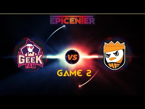 GeekFam vs HappyFeet (Game 2) | EPICENTER 2017 SEA Qualifier