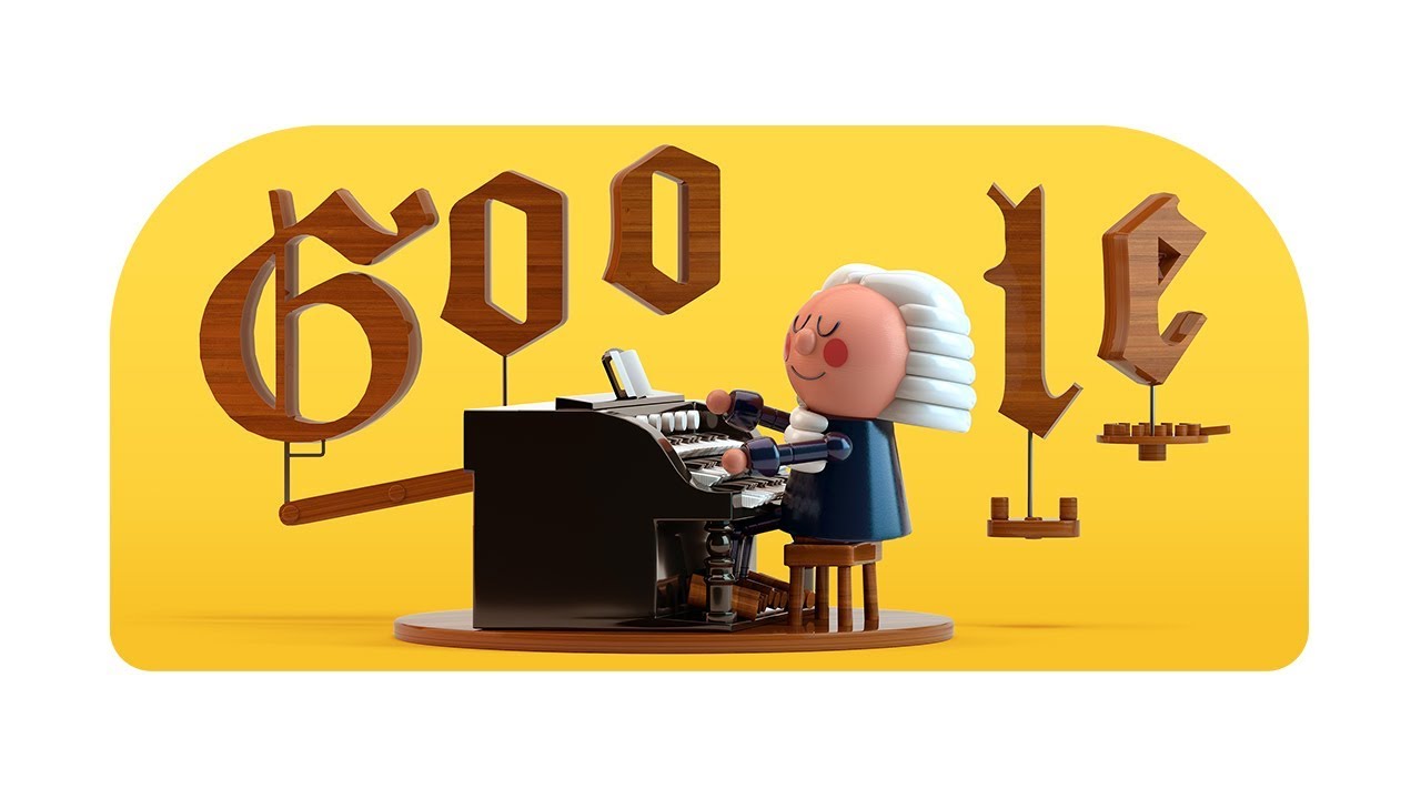 A video explaining the creator of the Sebestian Bach Doodle.