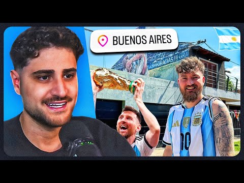 ANTON BESUCHT DEN GEBURTSORT VON MESSI!😍🇦🇷