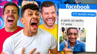 SÓ TEM SAF4DO NO FACEBOOK! POR ISSO ACABOU 😂 (ft. Renato Albani & Victor Sarro) #2